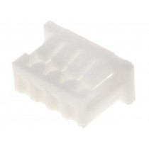 51021-0400; Plug; wire-board; female; PicoBlade; 1.25mm; PIN: 4; w/o contacts; MOLEX