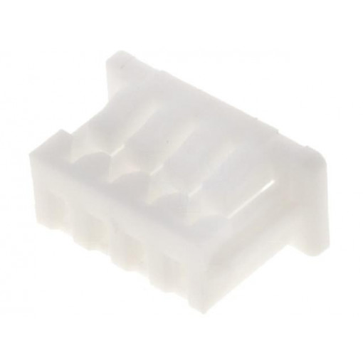 51021-0400; Plug; wire-board; female; PicoBlade; 1.25mm; PIN: 4; w/o contacts; MOLEX