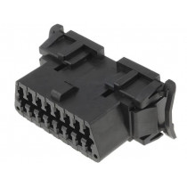 51115-1601; Connector: diagnostic OBD II; plug/socket; female; PIN: 16; 30V; MOLEX