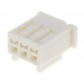 51191-0300; Wire-board; plug; female; 2.5mm; PIN: 3; w/o contacts; for cable; MOLEX 51191-0300; Wire-board; plug; female; 2.5mm; PIN: 3; w/o contacts; for cable; MOLEX