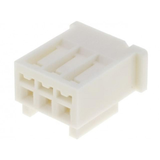 51191-0300; Wire-board; plug; female; 2.5mm; PIN: 3; w/o contacts; for cable; MOLEX