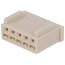 51191-0500; Wire-board; plug; female; 2.5mm; PIN: 5; w/o contacts; for cable; MOLEX