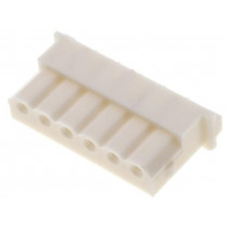 50-37-5063; Wire-board; plug; female; SPOX; 2.5mm; PIN: 6; w/o contacts; 250V; MOLEX