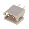 22-03-5025; Wire-board; socket; male; SPOX; 2.5mm; PIN: 2; THT; 3A; tinned; 250V; MOLEX 22-03-5025; Wire-board; socket; male; SPOX; 2.5mm; PIN: 2; THT; 3A; tinned; 250V; MOLEX