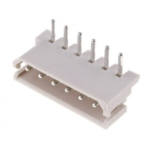 22-05-7065; Wire-board; socket; male; SPOX; 2.5mm; PIN: 6; THT; 3A; tinned; 250V; MOLEX