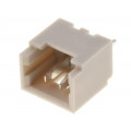 53047-0210; Socket; wire-board; male; PicoBlade; 1.25mm; PIN: 2; THT; 1A; tinned; MOLEX