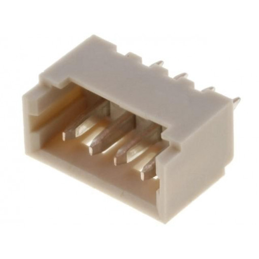 53047-0410; Socket; wire-board; male; PicoBlade; 1.25mm; PIN: 4; THT; 1A; tinned; MOLEX