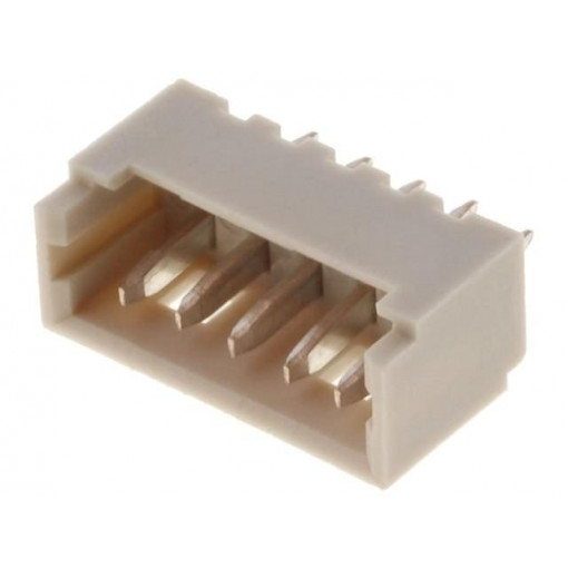 53047-0510; Socket; wire-board; male; PicoBlade; 1.25mm; PIN: 5; THT; 1A; tinned; MOLEX