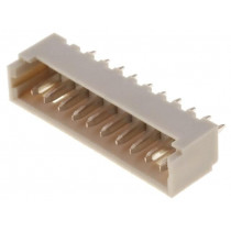 53047-1010; Socket; wire-board; male; PicoBlade; 1.25mm; PIN: 10; THT; 1A; tinned; MOLEX