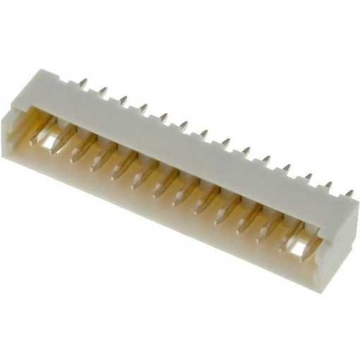 53047-1410; Socket; wire-board; male; PicoBlade; 1.25mm; PIN: 14; THT; 1A; tinned; MOLEX