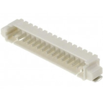53261-1571; Socket; wire-board; male; PicoBlade; 1.25mm; PIN: 15; SMT; 1A; tinned; MOLEX