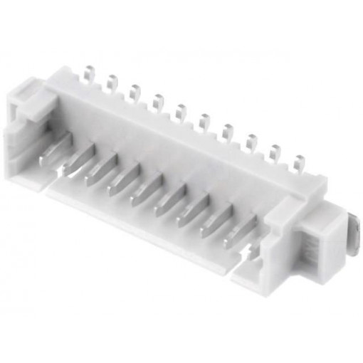53398-1071; Socket; wire-board; male; PicoBlade; 1.25mm; PIN: 10; SMT; 1A; tinned; MOLEX