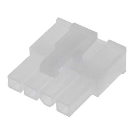 39-01-4040; Plug; wire-wire/PCB; female; Mini-Fit Jr; 4.2mm; PIN: 4; for cable; MOLEX