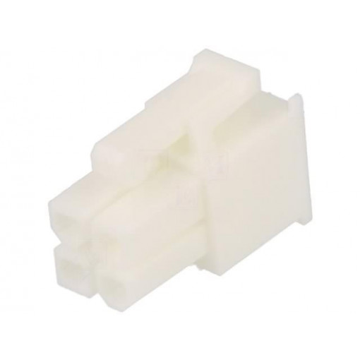 39-01-2045; Plug; wire-wire/PCB; female; Mini-Fit Jr; 4.2mm; PIN: 4; for cable; MOLEX