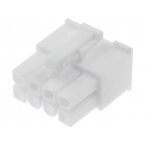 39-01-2085; Plug; wire-wire/PCB; female; Mini-Fit Jr; 4.2mm; PIN: 8; for cable; MOLEX