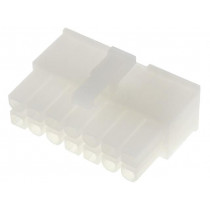 39-01-2140; Plug; wire-wire/PCB; female; Mini-Fit Jr; 4.2mm; PIN: 14; for cable; MOLEX