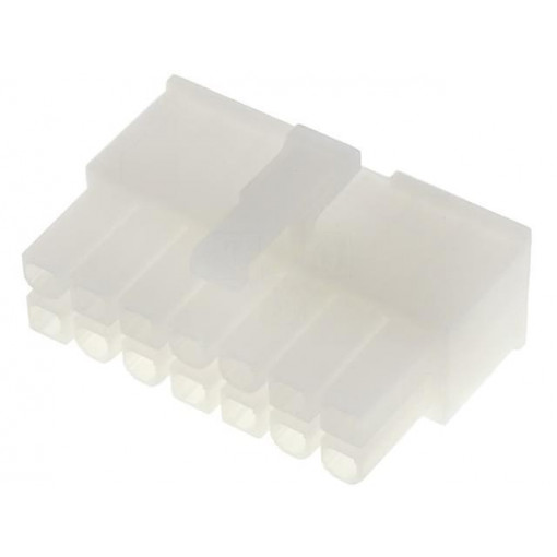 39-01-2140; Plug; wire-wire/PCB; female; Mini-Fit Jr; 4.2mm; PIN: 14; for cable; MOLEX