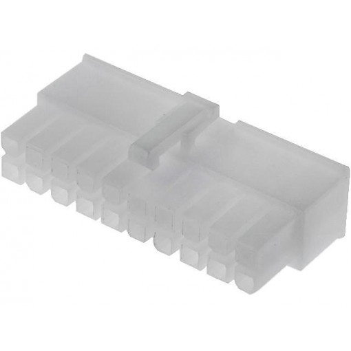 39-01-2200; Plug; wire-wire/PCB; female; Mini-Fit Jr; 4.2mm; PIN: 20; for cable; MOLEX