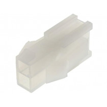 39-01-2021; Plug; wire-wire; male; Mini-Fit Jr; 4.2mm; PIN: 2; w/o contacts; MOLEX