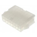 39-01-2141; Plug; wire-wire; male; Mini-Fit Jr; 4.2mm; PIN: 14; w/o contacts; MOLEX