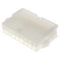 39-01-2161; Plug; wire-wire; male; Mini-Fit Jr; 4.2mm; PIN: 16; w/o contacts; MOLEX