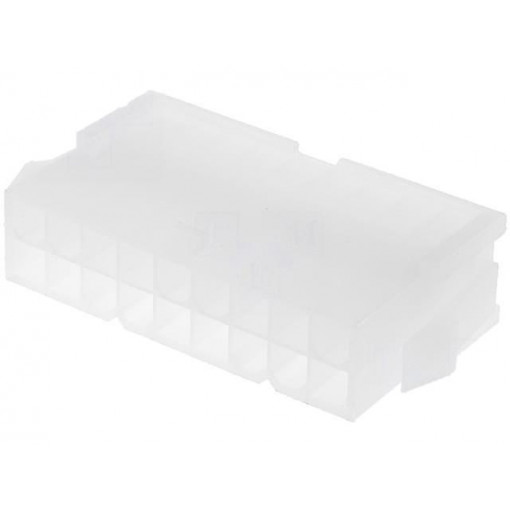 39-01-2181; Plug; wire-wire; male; Mini-Fit Jr; 4.2mm; PIN: 18; w/o contacts; MOLEX