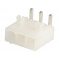 39-30-3035; Socket; wire-board; male; Mini-Fit Jr; 4.2mm; PIN: 3; THT; PCB snap; MOLEX 39-30-3035; Socket; wire-board; male; Mini-Fit Jr; 4.2mm; PIN: 3; THT; PCB snap; MOLEX
