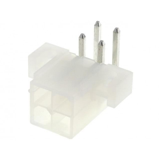 39-29-1048; Socket; wire-board; male; Mini-Fit Jr; 4.2mm; PIN: 4; THT; holders; MOLEX