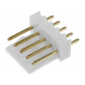 22-29-2051; Socket; wire-board; male; KK 254; 2.54mm; PIN: 5; THT; gold-plated; MOLEX