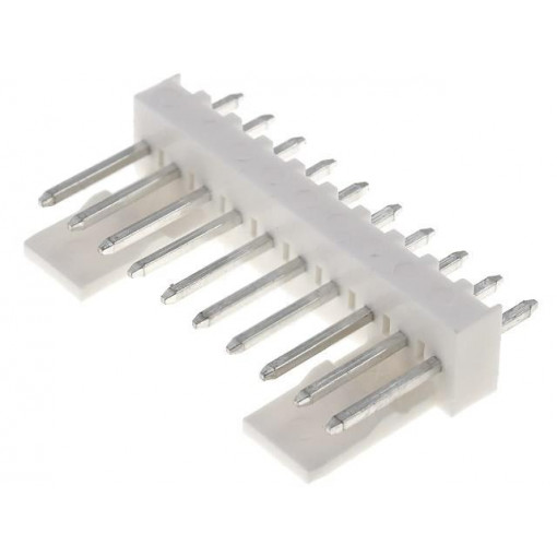 22-27-2101; Socket; wire-board; male; KK 254; 2.54mm; PIN: 10; THT; 4A; tinned; MOLEX