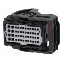 64320-1311; Connector: automotive; CMC; plug; female; Size: 1,5/0,635mm; black; MOLEX