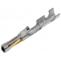 16-02-0103; Contact; female; 24AWG÷22AWG; SL; gold-plated; crimped; bulk; MOLEX