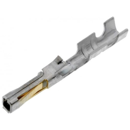 16-02-0103; Contact; female; 24AWG÷22AWG; SL; gold-plated; crimped; bulk; MOLEX