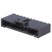 70543-0009; Socket; wire-board; male; SL; 2.54mm; PIN: 10; THT; gold-plated; MOLEX