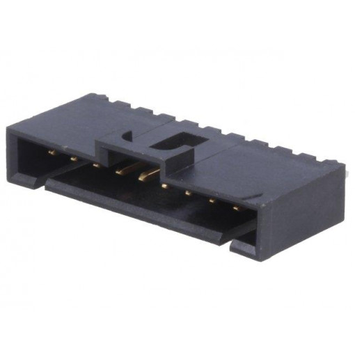70543-0009; Socket; wire-board; male; SL; 2.54mm; PIN: 10; THT; gold-plated; MOLEX