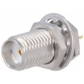 73251-0242; Socket; SMA; female; straight; 50Ω; soldering; gold-plated; MOLEX