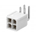 87427-0402; Socket; wire-board; male; Mini-Fit Jr; 4.2mm; PIN: 4; THT; 13A; MOLEX 87427-0402; Socket; wire-board; male; Mini-Fit Jr; 4.2mm; PIN: 4; THT; 13A; MOLEX