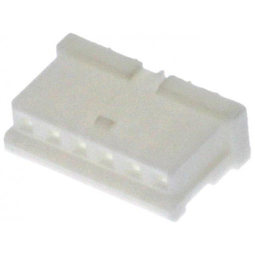 87439-0600; Plug; wire-board; female; Pico-SPOX; 1.5mm; PIN: 6; w/o contacts; MOLEX