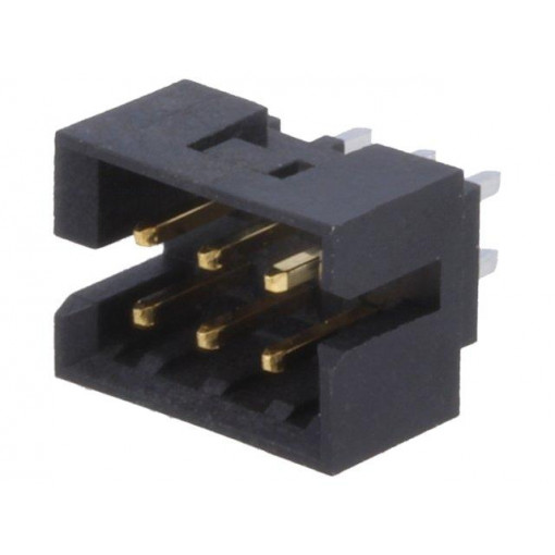 87831-0641; Socket; wire-wire/PCB; male; Milli-Grid; 2mm; PIN: 6; THT; on PCBs; MOLEX