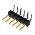 90121-0766; Pin header; pin strips; C-Grid III; male; PIN: 6; angled 90°; THT; MOLEX