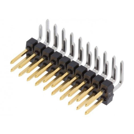 90122-0770; Pin header; pin strips; C-Grid III; male; PIN: 20; angled 90°; THT; MOLEX