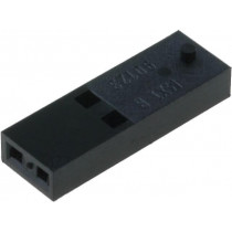 90123-0102; Plug; wire-board; female; C-Grid III; 2.54mm; PIN: 2; w/o contacts; MOLEX