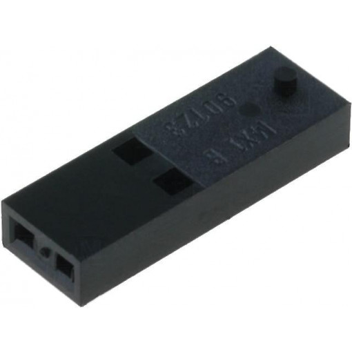 90123-0102; Plug; wire-board; female; C-Grid III; 2.54mm; PIN: 2; w/o contacts; MOLEX