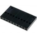 90123-0110; Plug; wire-board; female; C-Grid III; 2.54mm; PIN: 10; w/o contacts; MOLEX