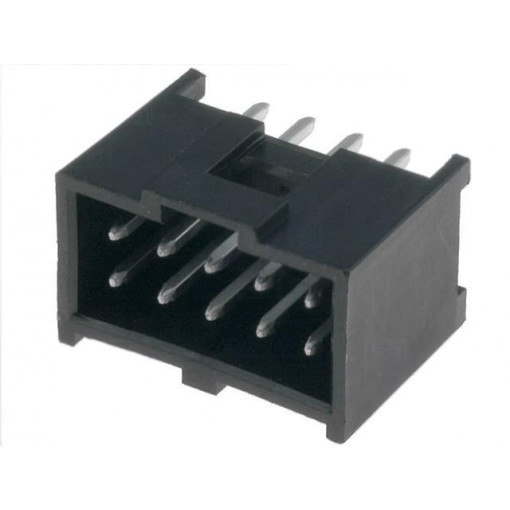 90130-1110; Socket; IDC; male; PIN: 10; straight; THT; tinned; 2.54mm; Layout: 2x5; MOLEX