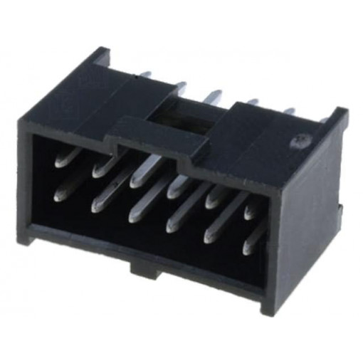 90130-1112; Socket; IDC; male; PIN: 12; straight; THT; tinned; 2.54mm; Layout: 2x6; MOLEX