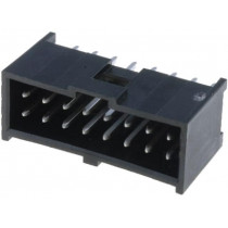 90130-1116; Socket; IDC; male; PIN: 16; straight; THT; tinned; 2.54mm; Layout: 2x8; MOLEX