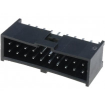 90130-1120; Socket; IDC; male; PIN: 20; straight; THT; tinned; 2.54mm; MOLEX