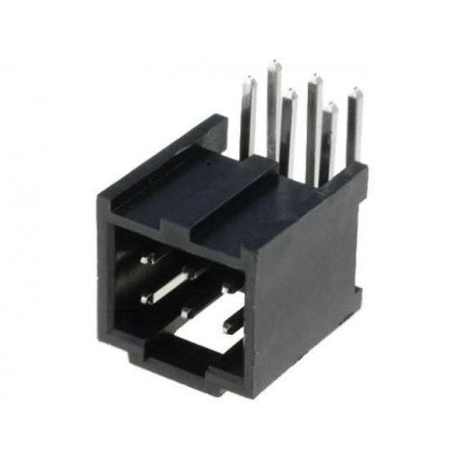 90130-3106; Socket; IDC; male; PIN: 6; angled 90°; THT; tinned; 2.54mm; MOLEX