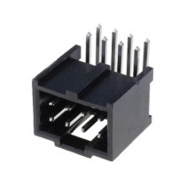 90130-3108; Socket; IDC; male; PIN: 8; angled 90°; THT; tinned; 2.54mm; MOLEX